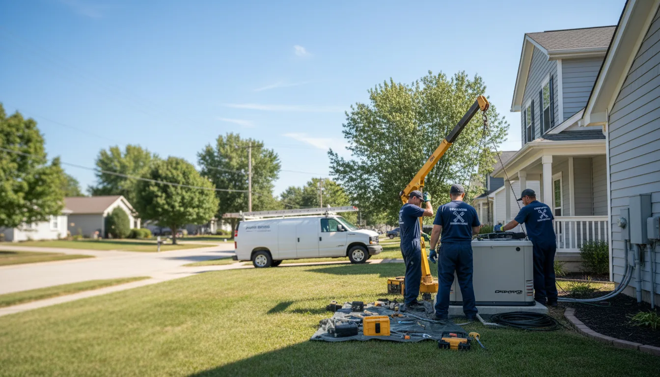 Generator Installation in Yeaddiss, KY near me
